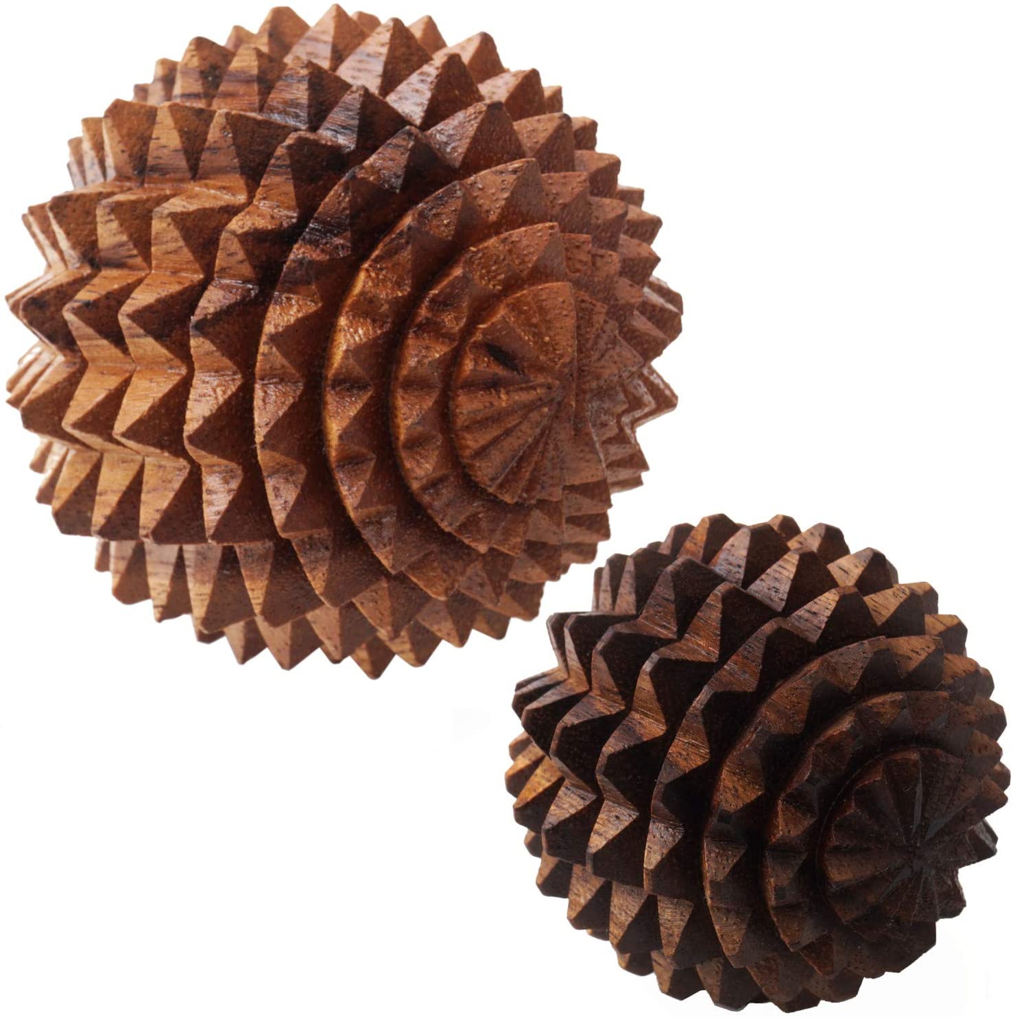 71TZX1dZYUL._AC_SL1500_ Wooden Spiky Massage Ball - Image 1